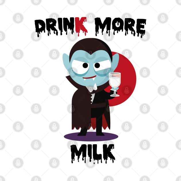 Drink More Milk by Dracula by FunnyZone