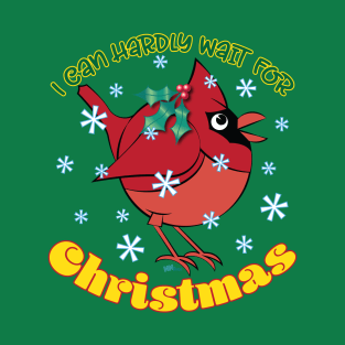 Red Bird Christmas T-Shirt