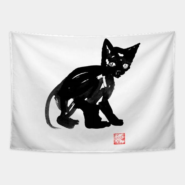 Neko Tapestry by pechane