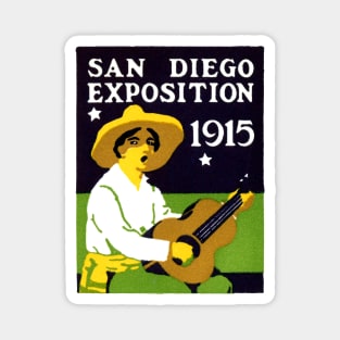 1915 San Diego Exposition Magnet