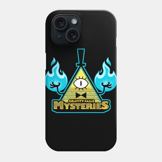 Gravity Falls Mysteries - Blue Phone Case by Studio Mootant