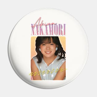 Akina Nakamori -- Retro 80s Pin