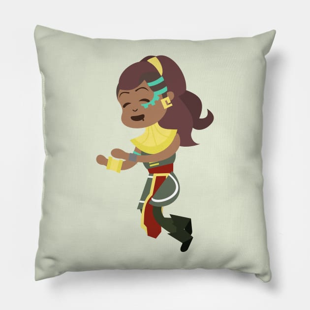 Sleeping Illaoi Pillow by Johnitees