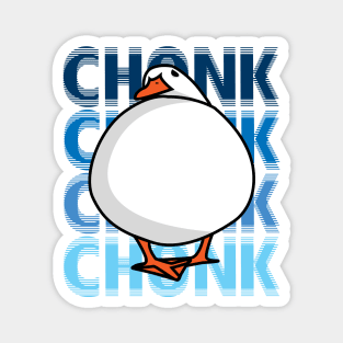 Blue Chonky Duck Magnet