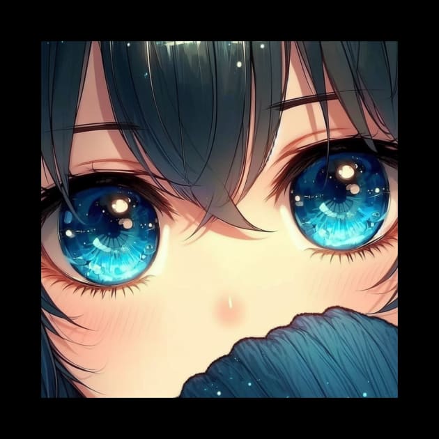 Anime Eyes - Sad Girl Blue by AnimeVision