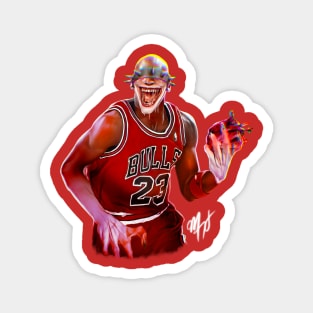 The Jumpman Who Laughs Magnet