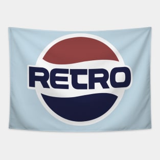 Retro logo for nostalgic 70s and 80s style Tapestry