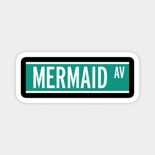 Mermaid Ave Magnet