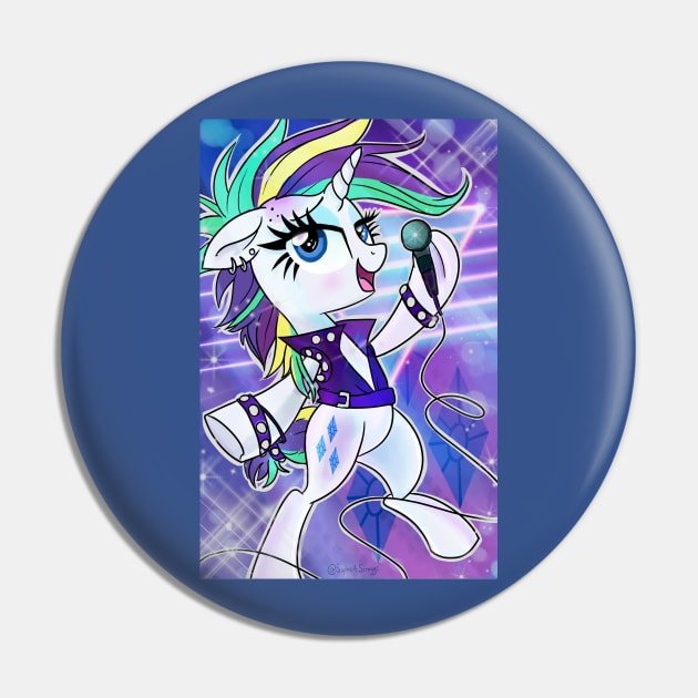 Punk Rarity Pin by SophieScruggs