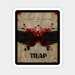 Trap Movie Distressed Magnet