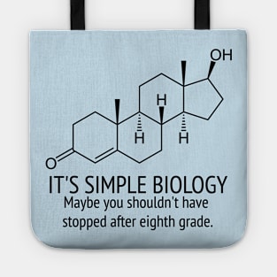 Testosterone: It's Simple Biology Tote