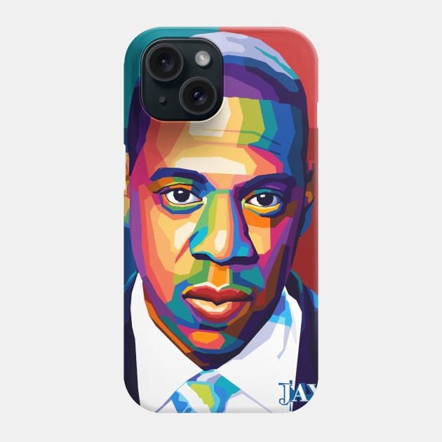 Rapper Z Wpap Pop Art Phone Case by SiksisArt