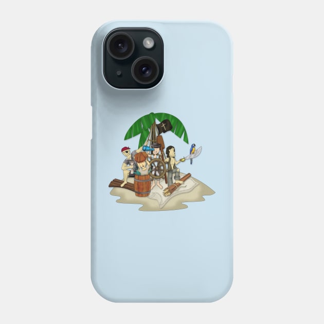 Pirates! Phone Case by pixelvision