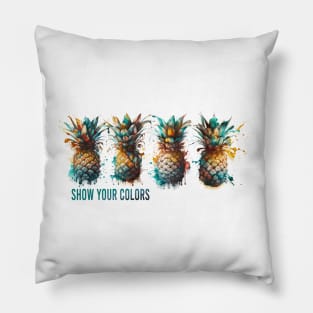 pineapples design Pillow