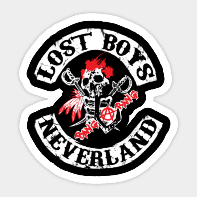 Lost Boys Of Neverland Peterpan Sticker Teepublic