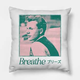 Breathe - Hands To Heaven   • •  Retro Style Aesthetic Design Pillow