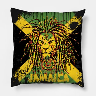 Jamaica Lion of Judah Dreadlock Pillow