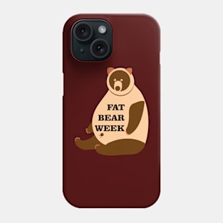 fat bear week Phone Case