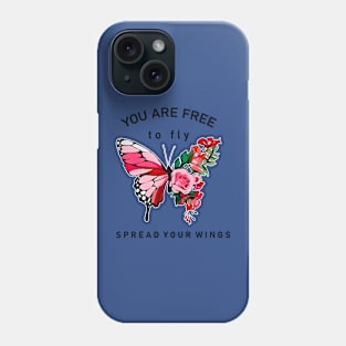 you are free to fly Phone Case