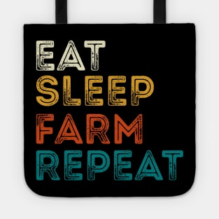 Eat Sleep Farm Repeat Tote