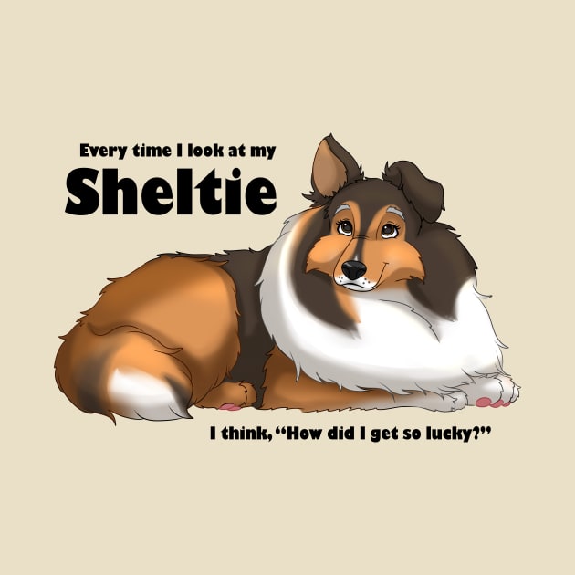 Lucky Sheltie by You Had Me At Woof