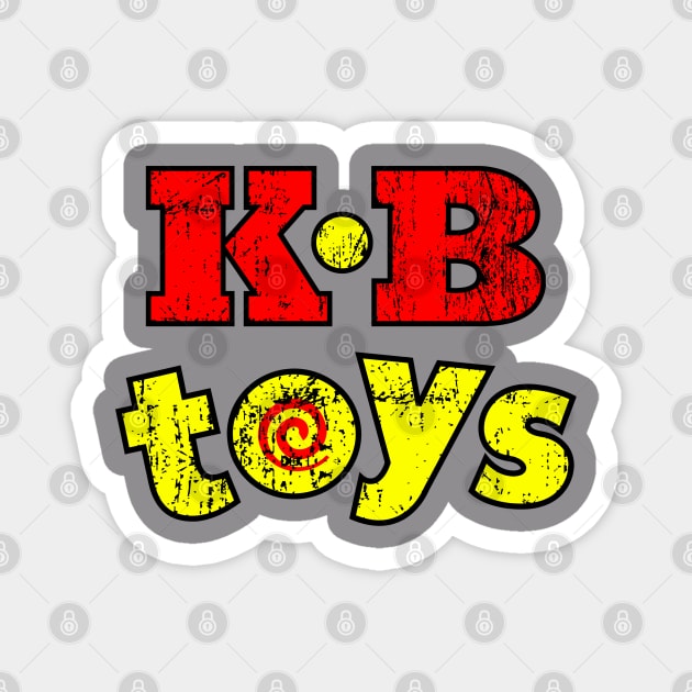 Defunct KB Toys Magnet by HARDER.CO