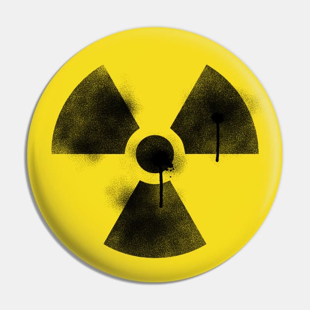 Radioactive sign Pin by OsFrontis