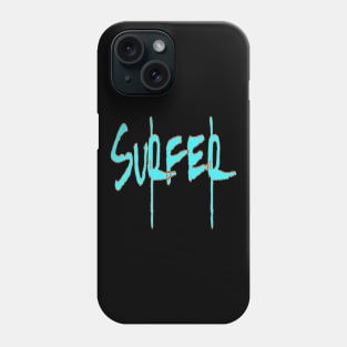 Surfer, Hello Summer Vintage Funny Surfer Riding Surf Surfing Lover Gifts Phone Case