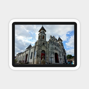 Nicaragua - Granada Iglesia Guadalupe Magnet