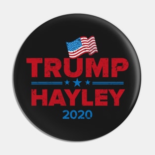 Trump Hayley 2020 Pin