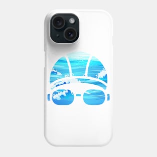 Creative Swimming Cap of the Waves Gift Phone Case