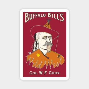 Buffalo Bill's Wild West Show Poster Magnet