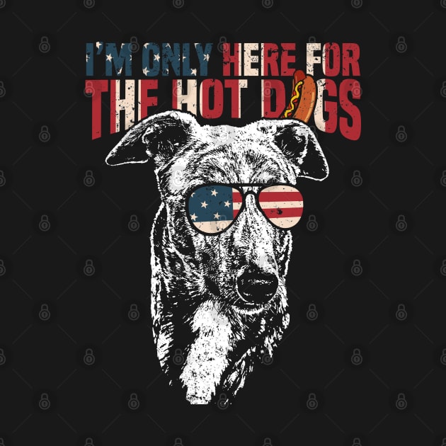 Greyhound Shirt Funny 4th of July Pup Tee by Madfido