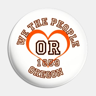 Show your Oregon pride: Oregon gifts and merchandise Pin