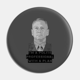 The Polite Professional with a Plan Pin