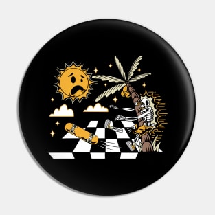 Skateboarder Pin