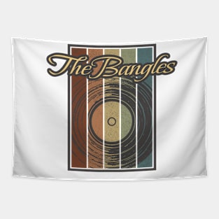 The Bangles Vynil Silhouette Tapestry