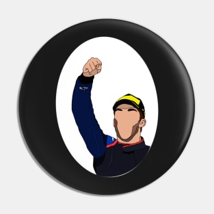 Pierre Gasly podium celebration Pin