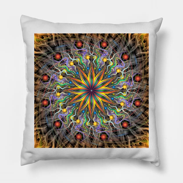 Reverse Cosmosis Pillow by becky-titus