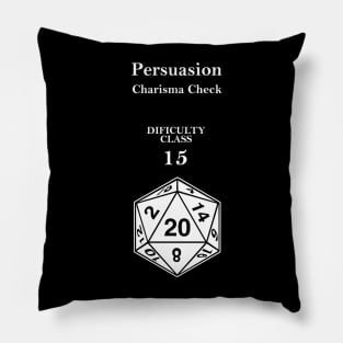 Charisma Check Pillow