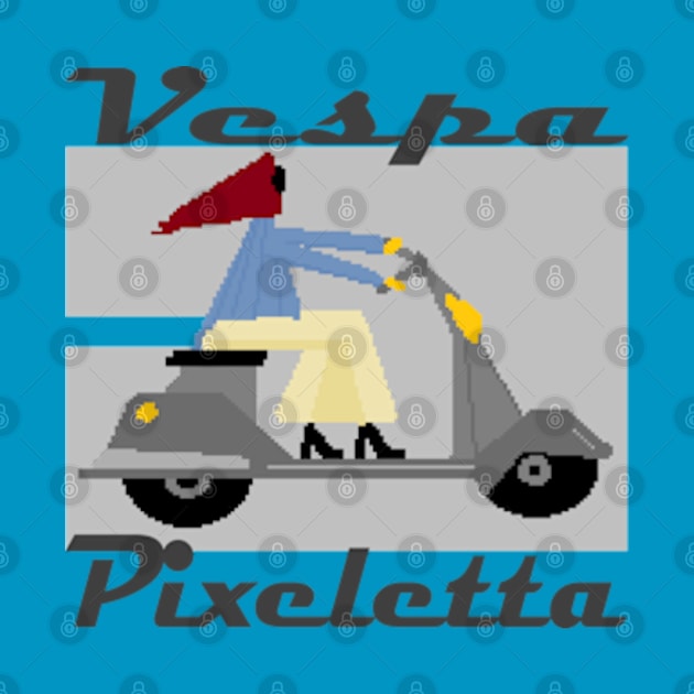 Vespa Pixeletta by TenomonMalke