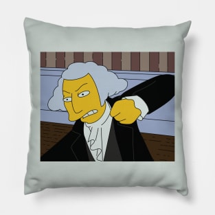 George Washington Punch Pillow