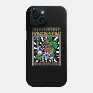 Aztec god of war and the sun - Huitzilopochtli Phone Case