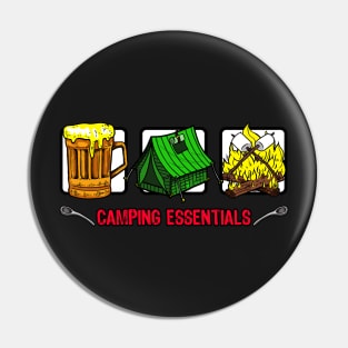 CAMPING ESSENTIALS Pin