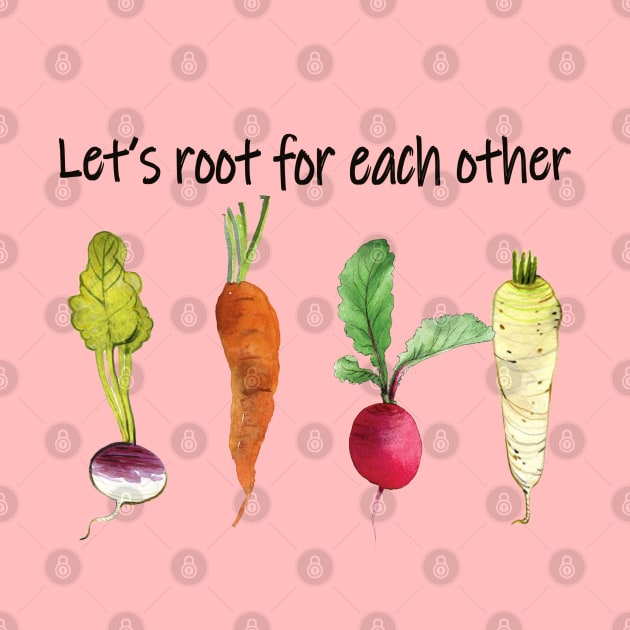 Let's root for each other positive quote by NIKA13