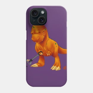 Holding Hands - Rex With Girl Edition Phone Case