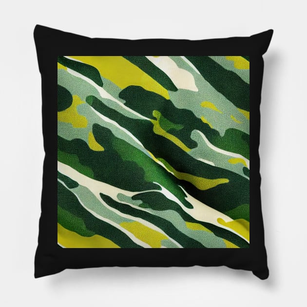 Jungle Camouflage Army Pattern, a perfect gift for all soldiers, asg and paintball fans! #36 Pillow by Endless-Designs