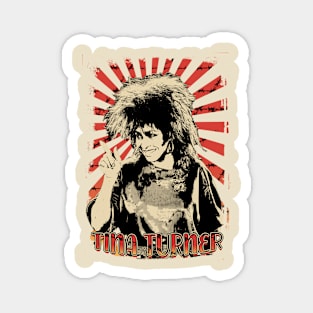 Tina Turner 80s Retro Vintage Aesthetic Magnet