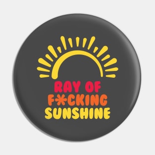 Ray of Sunshine Pin