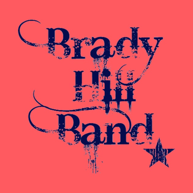 Brady Hill Band Navy Logo 1 by Brady Hill Band Shop